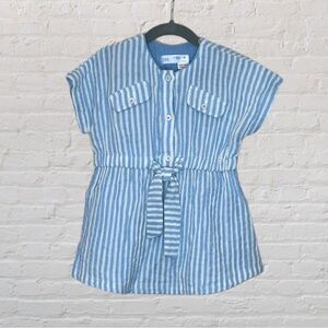 Zara Striped Gauze Dress​